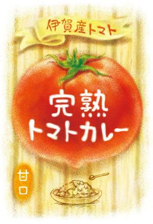 FuyukiS (FuyukiS)さんの自社オリジナルトマトカレーのパッケージデザインへの提案