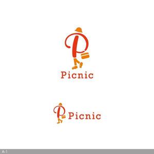 flamingo007 (flamingo007)さんのカフェ「Picnic」のロゴへの提案