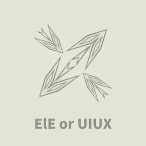 rhokkuvuwke100171さんのUIUX専門会社「ElEngine」のロゴ制作への提案