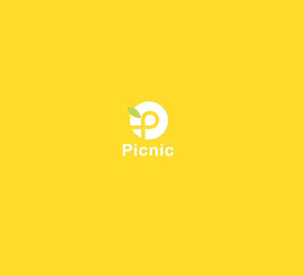 カフェ「Picnic」のロゴ