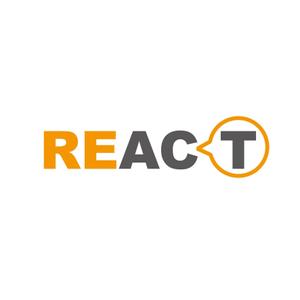 渋谷吾郎 -GOROLIB DESIGN はやさはちから- (gorolib_design)さんの「REACT」のロゴ作成への提案