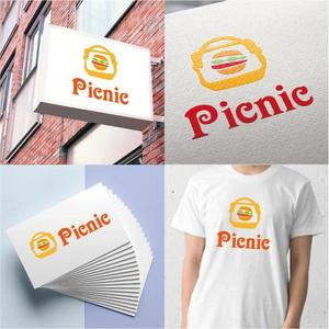 ninaiya (ninaiya)さんのカフェ「Picnic」のロゴへの提案