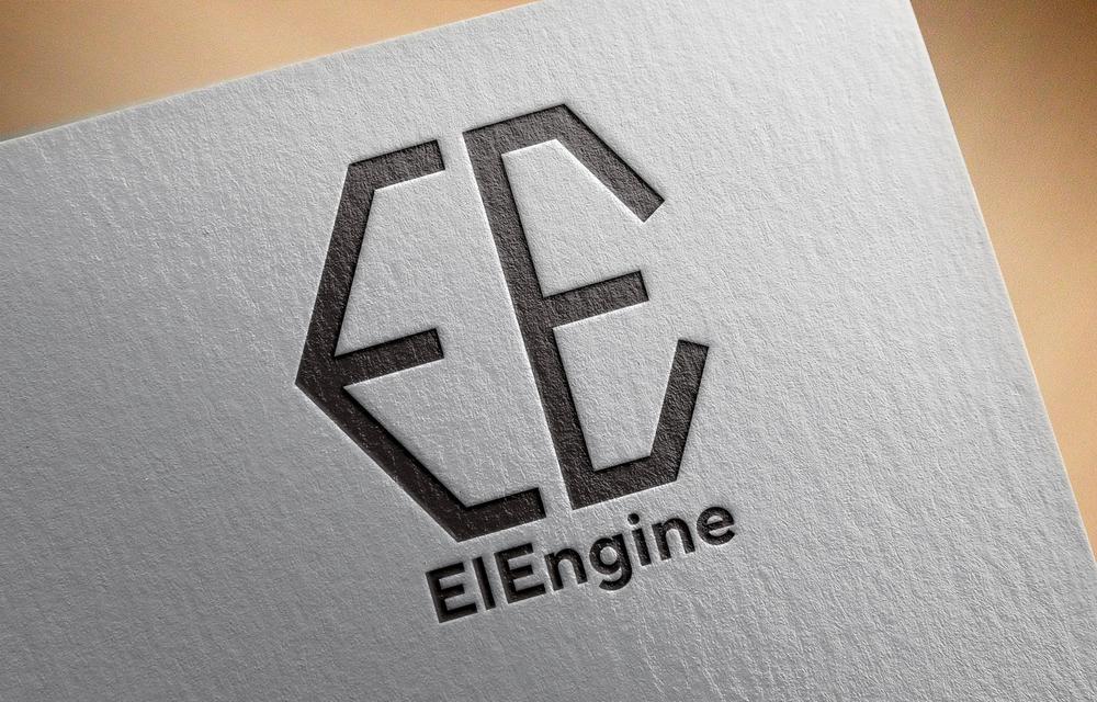 UIUX専門会社「ElEngine」のロゴ制作