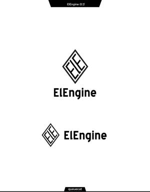 queuecat (queuecat)さんのUIUX専門会社「ElEngine」のロゴ制作への提案