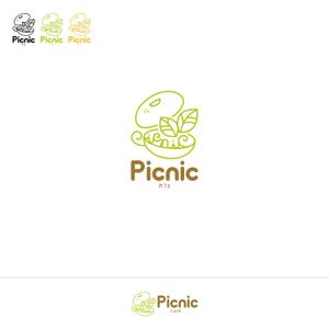 yuzu (john9107)さんのカフェ「Picnic」のロゴへの提案