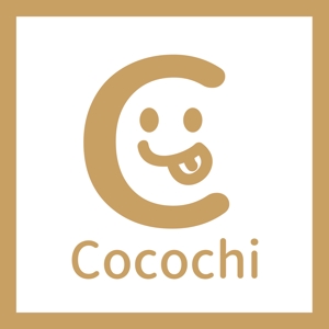 ayumi (ayu-1220)さんのワッフル、クレープ、タピオカ、バナナジュース、などをテイクアウトで提供する『Cocochi』のロゴへの提案