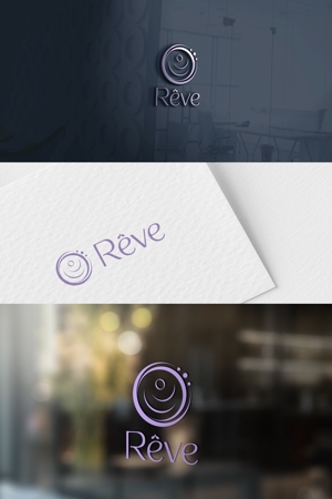 tobiuosunsetさんのブランドロゴ「Rêve」の作成への提案