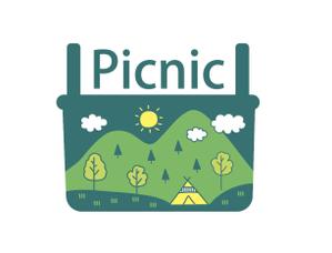 たかしま あやこ (ayako_takashima)さんのカフェ「Picnic」のロゴへの提案
