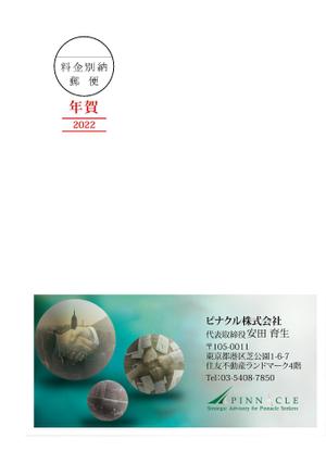 一般社団法人ビーコムサポート  (challenge-osaka)さんの年賀状のデザインへの提案