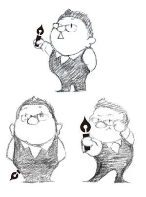 studiotomaさんの文房具ソムリエキャラクターデザインへの提案