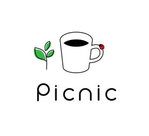 Check Lab株式会社 (Check_Lab)さんのカフェ「Picnic」のロゴへの提案