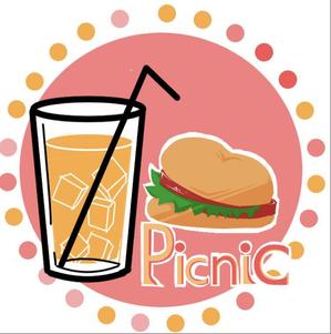 スタジオWaM (studio-wam)さんのカフェ「Picnic」のロゴへの提案