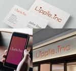 R’s Design（アールズデザイン） (tae_6)さんの美容室 本部　「Lipple.inc」のロゴへの提案
