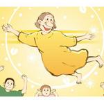 AtelierMarie-Rosaire (jsmpg_ej)さんのイメージパース　介護用リフトに乗った楽しそうなおばあさんへの提案