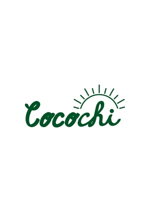 MINORI (minori-17)さんのワッフル、クレープ、タピオカ、バナナジュース、などをテイクアウトで提供する『Cocochi』のロゴへの提案