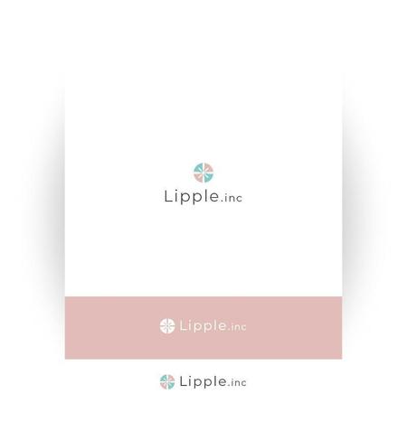 KOHana_DESIGN (diesel27)さんの美容室 本部　「Lipple.inc」のロゴへの提案