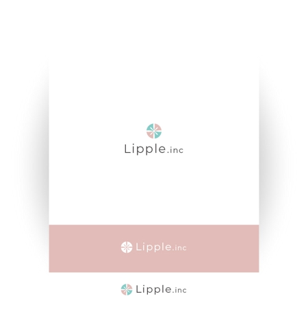 KOHana_DESIGN (diesel27)さんの美容室 本部　「Lipple.inc」のロゴへの提案