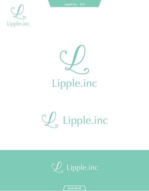 queuecat (queuecat)さんの美容室 本部　「Lipple.inc」のロゴへの提案