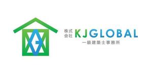 hs2802さんの「株式会社KJ GLOBAL一級建築士事務所」のロゴ作成への提案
