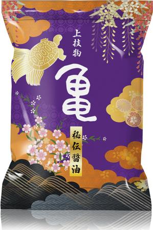 Big moon design (big-moon)さんの京都西陣あられ屋のあられ個包装デザイン大募集！への提案