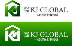 さんの「株式会社KJ GLOBAL一級建築士事務所」のロゴ作成への提案