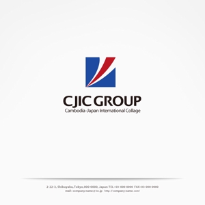 H-Design (yahhidy)さんの技能実習生　送り出し機関　　「株式会社CJICグループ」の会社ロゴへの提案