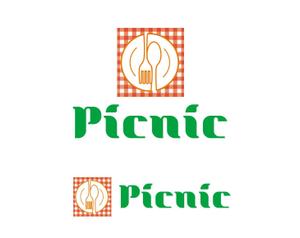 tukasagumiさんのカフェ「Picnic」のロゴへの提案