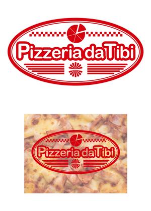 cozou (cozou)さんの冷凍ピッツア「Pizzeria da Tibi」パッケージシールデザインへの提案