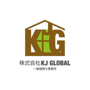 arizonan5 (arizonan5)さんの「株式会社KJ GLOBAL一級建築士事務所」のロゴ作成への提案