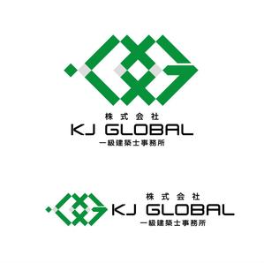 agnes (agnes)さんの「株式会社KJ GLOBAL一級建築士事務所」のロゴ作成への提案