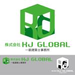 cha_senさんの「株式会社KJ GLOBAL一級建築士事務所」のロゴ作成への提案