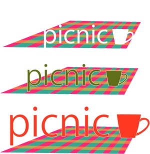 Aana (AANA)さんのカフェ「Picnic」のロゴへの提案