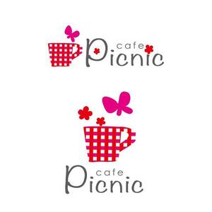 marukei (marukei)さんのカフェ「Picnic」のロゴへの提案