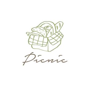 PARK Design (Ryo_kobayashi)さんのカフェ「Picnic」のロゴへの提案