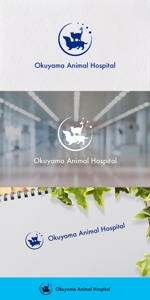 nakagami (nakagami3)さんの動物病院「奥山動物病院」のロゴへの提案