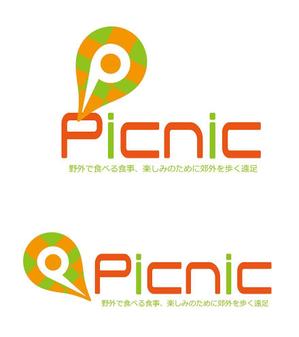 田中　威 (dd51)さんのカフェ「Picnic」のロゴへの提案