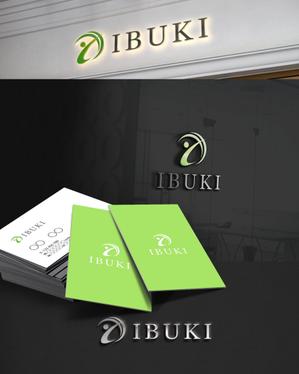 D.R DESIGN (Nakamura__)さんの中小企業の健康づくりコンサルタント         「IBUKI」のロゴへの提案