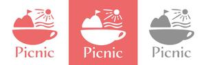 Maemi (maem1)さんのカフェ「Picnic」のロゴへの提案