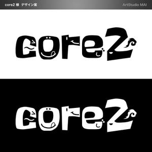 ArtStudio MAI (minami-mi-natz)さんのキッチンカー(タコライスやホットサンドなどのジャンクフードを扱う)「core2」のロゴへの提案