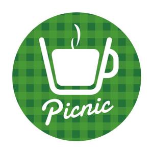 kuroken (kuroken)さんのカフェ「Picnic」のロゴへの提案