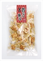 Designers' Design (shin2zas)さんの袋入り菓子(吹き寄せのような日本のお菓子）に貼るシールデザインへの提案