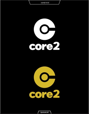 queuecat (queuecat)さんのキッチンカー(タコライスやホットサンドなどのジャンクフードを扱う)「core2」のロゴへの提案