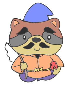 seatake (seatake)さんの七福神の恵比寿様が狸のイラストへの提案