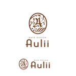 atomgra (atomgra)さんの美容室「Aulii」のロゴ作成への提案