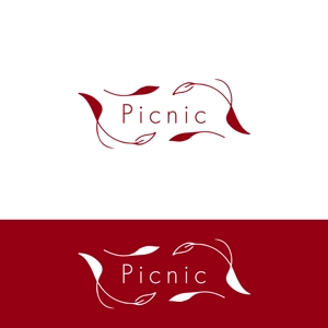 sumii430さんのカフェ「Picnic」のロゴへの提案
