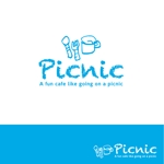 getabo7さんのカフェ「Picnic」のロゴへの提案