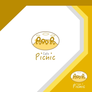 toriyabeさんのカフェ「Picnic」のロゴへの提案