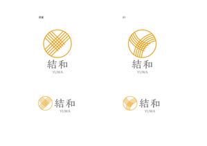 ainogin (ainogin)さんの染織家「結和」のロゴへの提案