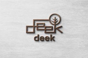 PULYM DESIGN (youzee)さんの男前インテリアの大工『deek』のロゴへの提案