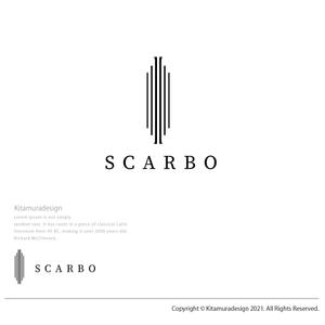 customxxx5656 (customxxx5656)さんの多目的貸しスタジオ「SCARBO」のワードロゴを募集します。への提案